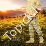 Vandeniui atsparus metalo detektorius 30 cm ritė, LCD ekranas, DSP lustas, "Bluetooth" ausinės, IP68 (99-127 cm) - Image 3