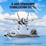 RC lėktuvas žaislas su 2,4 GHz nuotolinio valdymo pultu - Image 3