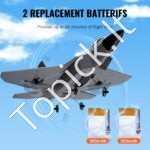 RC lėktuvas žaislas su 2,4 GHz nuotolinio valdymo pultu - Image 4