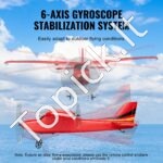 RC lėktuvo žaislas su 2,4 GHz nuotolinio valdymo pultu - Image 3