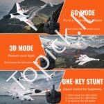 RC lėktuvas kovotojas 2,4 GHz nuotolinio valdymo 3D/6G režimas - Image 3