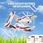 RC lėktuvas amfibija EPP putplasčio su 2,4 GHz nuotolinio valdymo pultu - Image 4