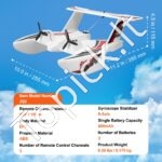 RC lėktuvas amfibija EPP putplasčio su 2,4 GHz nuotolinio valdymo pultu - Image 7