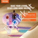 Spalvingas akrilinis šoninis staliukas φ45 x 48 cm, lengvai valomas - Image 7