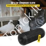 Aparatūros audinys 91 x 127 cm, 1"x1" akių, cinkuota viščiukų viela su žnyplėmis ir pirštinėmis. - Image 7