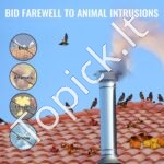 Apvalus dūmtraukio dangtelis, 152,4 mm, 304 nerūd. plieno, 300 mm. - Image 5