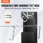 30 vnt. 3,2 mm nematomi įtempikliai ir kabelių turėklų įranga, juoda - Image 8