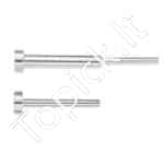 20 vnt. T316 nerūdijančio plieno 3,2 mm nematomi įtempikliai ir kabelių turėklų įranga, sidabrinė - Image 4