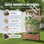 Dėžė augalams su grotelėmis 75 x 33 x 156 cm 2 vnt - Image 10