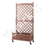 Dėžė augalams su grotelėmis 75 x 33 x 156 cm 2 vnt - Image 3