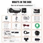 Dyzelinis automobilių oro šildytuvas 8KW, vienos oro išleidimo angos LCD jungiklis, juodai baltas - Image 5