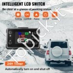 Dyzelinis automobilinis oro šildytuvas 8 kW su LCD - Image 7