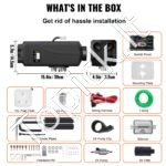 Dyzelinis automobilinis oro šildytuvas 8 kW su LCD - Image 5