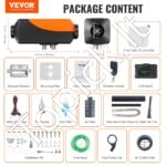 Dyzelinis automobilinis oro šildytuvas 5 kW su LCD - Image 4