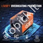 Dyzelinis automobilinis oro šildytuvas 5 kW su LCD - Image 7