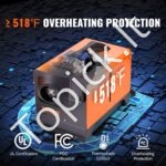 Automobilinis dyzelinis šildytuvas 12V 5KW su Bluetooth ir LCD - Image 5