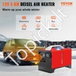 Automobilinis dyzelinis oro šildytuvas 5 kW su oro išleidimo anga - Image 9