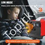 Automobilinis dyzelinis oro šildytuvas 5 kW su oro išleidimo anga - Image 5