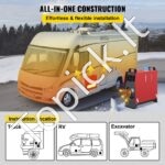 Automobilinis dyzelinis oro šildytuvas 5KW su duslintuvu - Image 4