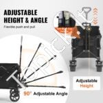 Sulankstomas sodo vežimėlis 150 L  890 x 540 x 1080 mm - Image 9