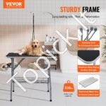 Gyvūnų kirpimo stalas 985x615x1662mm iki 150 kg - Image 2