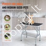 Gyvūnų kirpimo stalas 985x615x1662mm iki 150 kg - Image 6