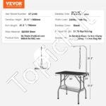Gyvūnų kirpimo stalas 985x615x1662mm iki 150 kg - Image 7