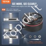 Boroskopas, trigubo objektyvo endoskopinė kamera, 4,3" IPS ekranas, 8 + 2 žibintai - Image 9