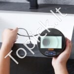 Boroskopas, trigubo objektyvo endoskopinė kamera, 4,3" IPS ekranas, 8 + 2 žibintai - Image 3