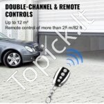 Ritininių vartų atidarytuvas 1000N, 120W, nuotolinio valdymo pultas - Image 9