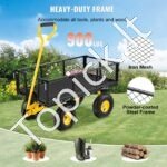 Plieninis sodo vežimėlis iki 408 kg - Image 9