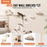 Sieninės kačių lentynos, 5 vnt - Image 2