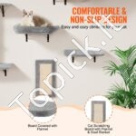 Sieninės kačių lentynos medis su hamaku 6 vnt - Image 5