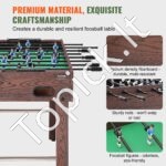 Rankinio futbolo stalas 121 cm - Image 2