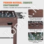 Futbolo stalas, 140 cm su 2 puodelių laikikliais - Image 2