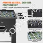 Futbolo stalas 140 cm 4 puodelių laikikliai - Image 2