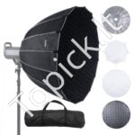 Aštuonkampis Softbox fotostudijos rinkinys 88cm
