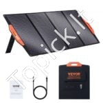 Monokristalinės saulės baterijos 120W sulankstomas ETFE saulės įkroviklio rinkinys