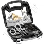 Grąžtų rinkinys 101 vnt. su dėklu, įvairiems tikslams