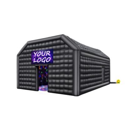 Pripučiamas naktinis klubas 29,5 x 19,7 x 13,1 Ft Blow up Party Tent Black
