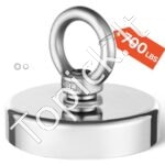 320 kg žvejybos magnetas, neodimio, su stipria traukos jėga