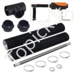 Dyzelinio šildytuvo vamzdžių rinkinys, 7,62 cm