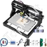 3 ašių lazerinio graviravimo mašina, skirta drožinėjimui, frezavimui, plastikui, akrilui, PVC, medienai 2,5W