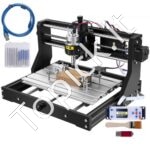 3 ašių graviravimo staklės, skirtos drožinėjimui, frezavimui, plastikui, akrilui, PVC, medienai 300 x 180 x 45 mm