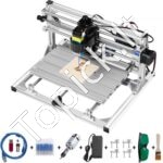 CNC Maršrutizatoriaus rinkinys su lazeriniu graveriu 500mw