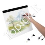 B4 LED šviesos lenta, USB maitinimas, sekimo padas deimantinei tapybai.