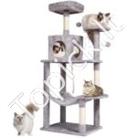Kačių bokštas su kačių nameliu  143 cm