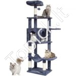 Kačių bokštas su kačių nameliu  154 cm
