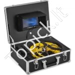Kanalizacijos apžiūros kamera 23cm monitoriaus LCD 20m