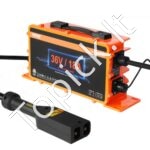 36V 18A išmanusis akumuliatoriaus įkroviklis, skirtas EZGO D-Style, IP67, ETL